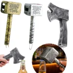 Creativity Wine Opener Refrigerator Magnet Thunderhammer Beer Bottle Opener Simulated Axe Creative Personalized Bottle Opener ﻿