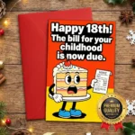 18th Birthday Greeting Card - Truth Hurts - Image 3