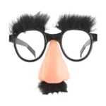 Big Nose Glasses with Eyebrows Mustache Silly Funny Photo Props Halloween Party Eyeglasses Novelty Prank for Birthday Parties - Image 2