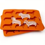 Dachshund Dog Shaped Silicone Ice Cube Molds and Tray 1 Piece - Image 6