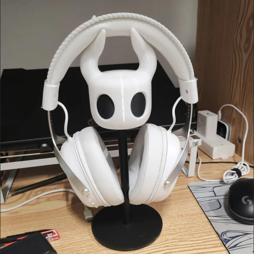 kf-Sc81f43f91d934c899e957a7d91ad41b3R Hollow Knight Headphones Stand and Controller Holder - Put Things On It - Image 1