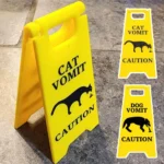 Cat Vomit Sign - You'll Never Regret Buying This. Probably - Image 5