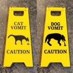 Cat Vomit Sign - You'll Never Regret Buying This. Probably - Image 2