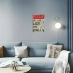 "Do Not Lick the Wall" Sign - It's Health And Safety Gone Mad I Tell You - Image 4