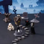 Graveyard Fun For The Children - Build Your Own Scary Graveyard before Bedtime. Night Night Kids