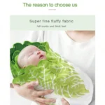 Double Sided Cabbage Blanket - It's A Bloody Big Cabbage Leaf. Pretend You're A Pixie - Image 5