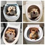 Dog In The Bog Sticker - Traumatise Your Children At Toilet Time. Endless Fun - Image 2
